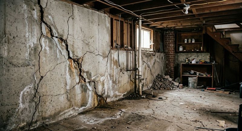 Basement Crack Repair in Tarrant County, TX