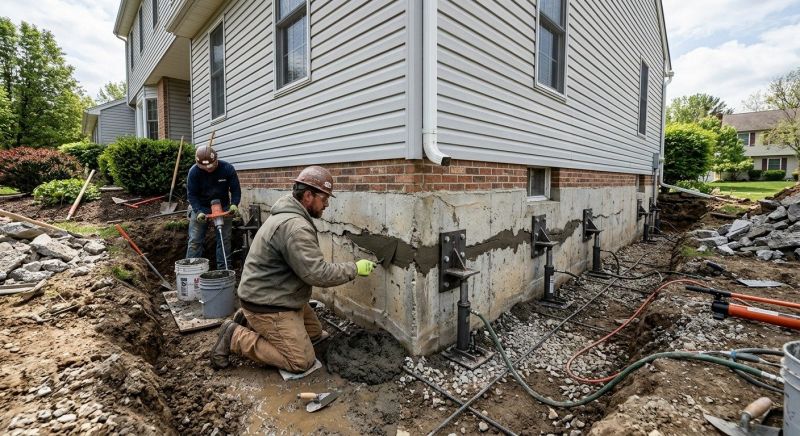 Basement Foundation Repair in Grapevine, TX