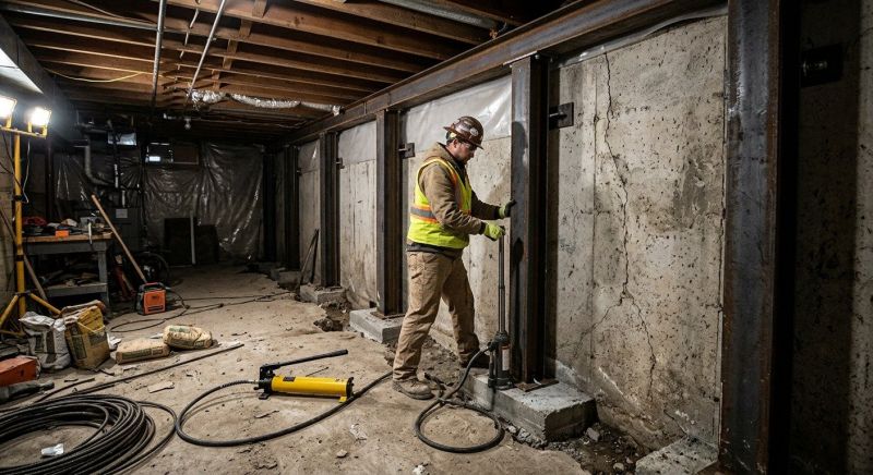Basement Stabilization in Tarrant County, TX