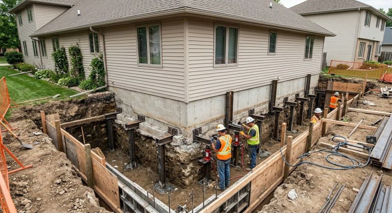 Basement Underpinning in Tarrant County, TX