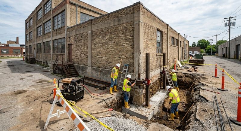 Commercial Foundation Repair in Tarrant County, TX