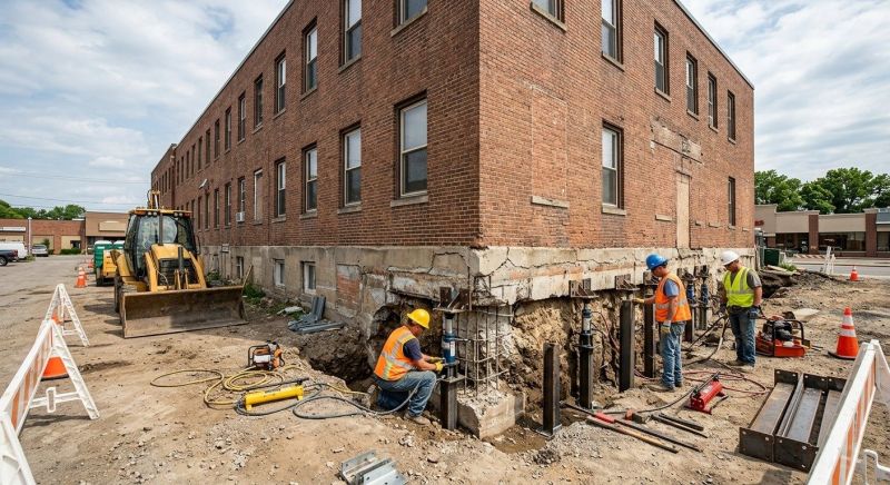 Commercial Foundation Repair in Tarrant County, TX
