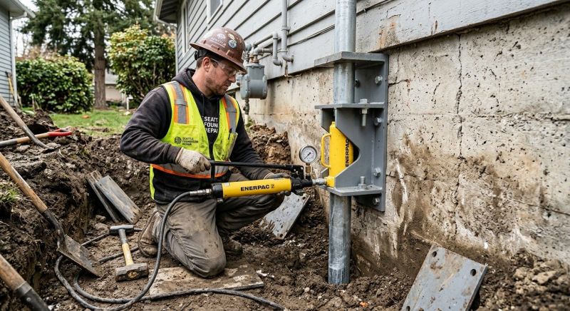 Concrete Foundation Leveling in Grand Prairie, TX