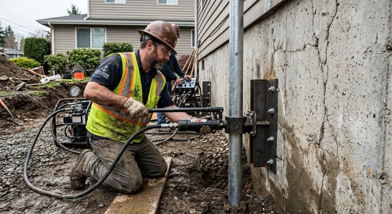 Concrete Foundation Leveling in Johnson County, TX