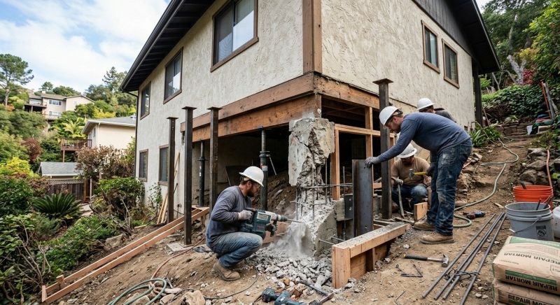 Concrete Foundation Repair in Tarrant County, TX