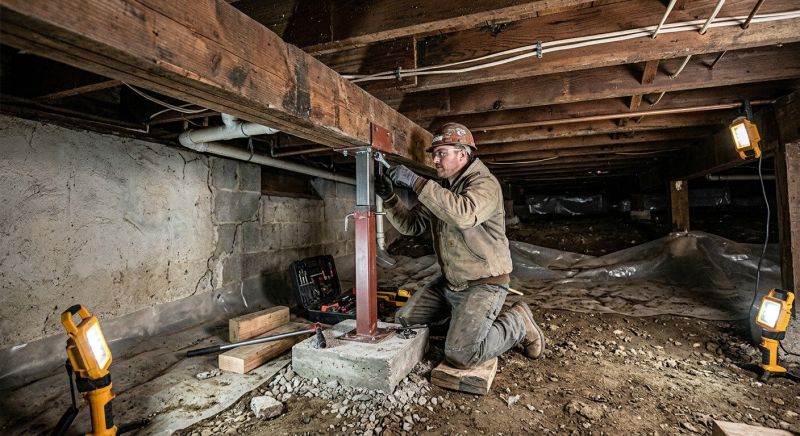 Crawlspace Foundation Repair in Tarrant County, TX