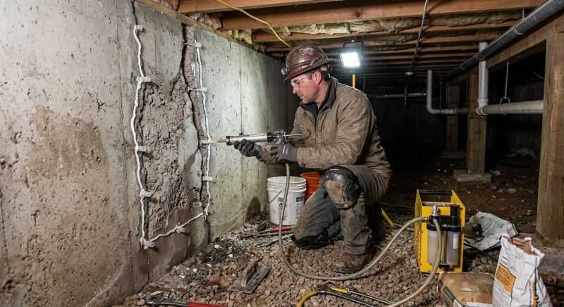 Crawlspace Foundation Repair in Roanoke, TX