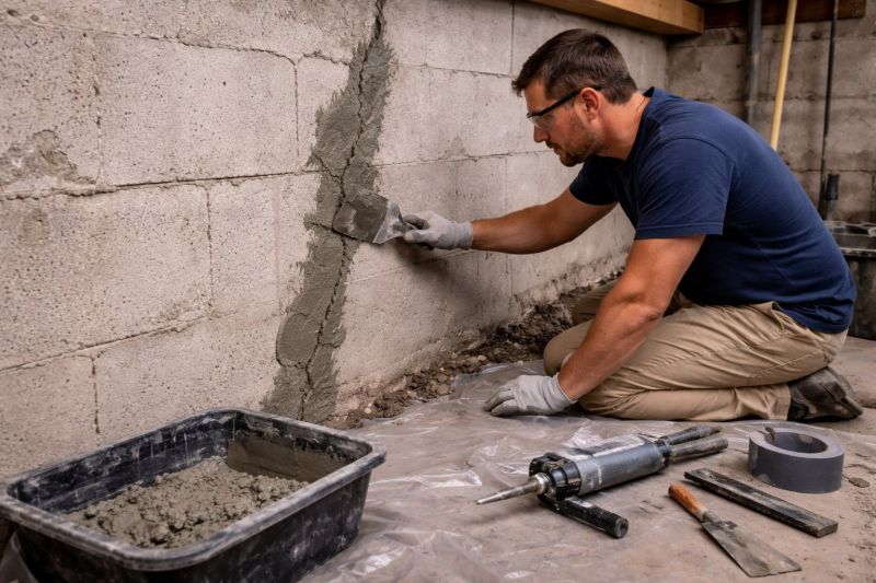 Foundation Crack Repair in Euless, TX