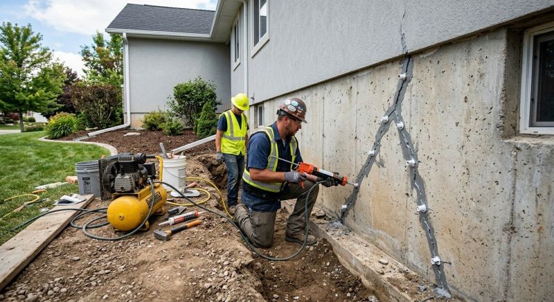 Foundation Crack Repair in Fort Worth, TX