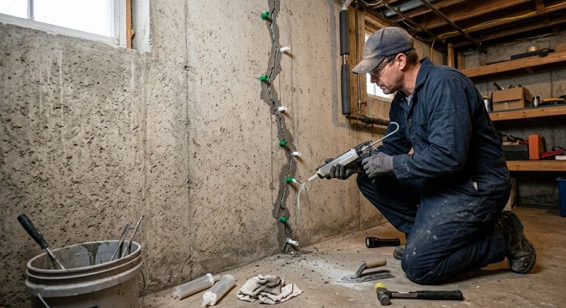 Foundation Crack Repair in Grapevine, TX