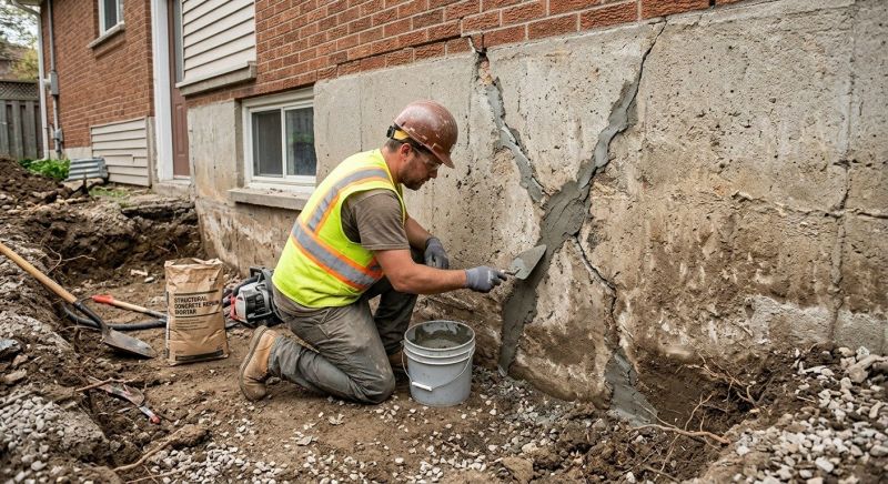 Foundation Crack Repair in Tarrant County, TX