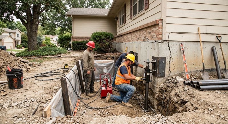 Foundation Damage Repair in Johnson County, TX