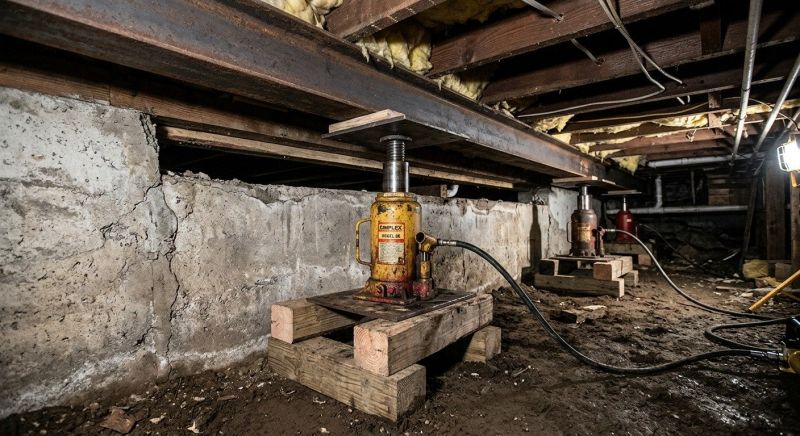 Foundation Jacking in Arlington, TX