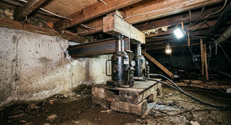 Foundation Jacking in Arlington, TX