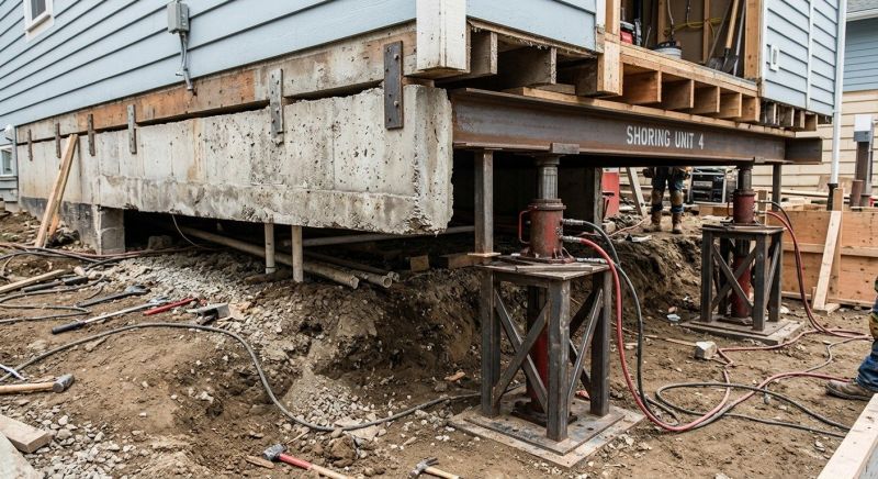 Foundation Jacking in Bedford, TX