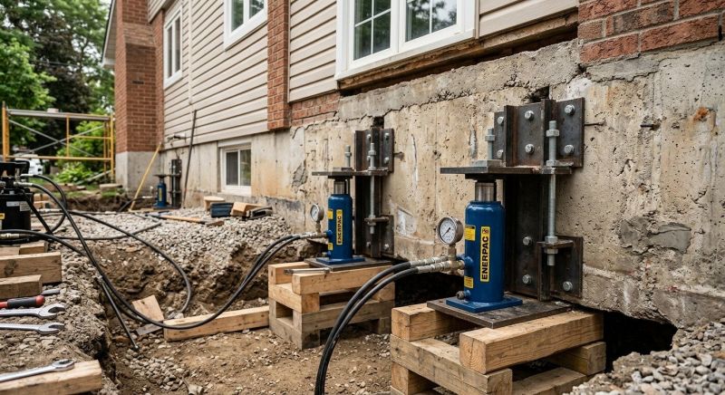 Foundation Jacking in Carrollton, TX