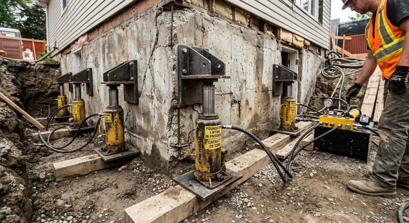 Foundation Jacking in Fort Worth, TX