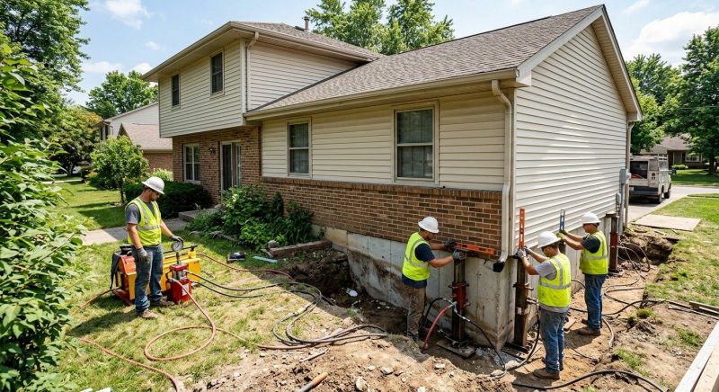 Foundation Jacking in Irving, TX