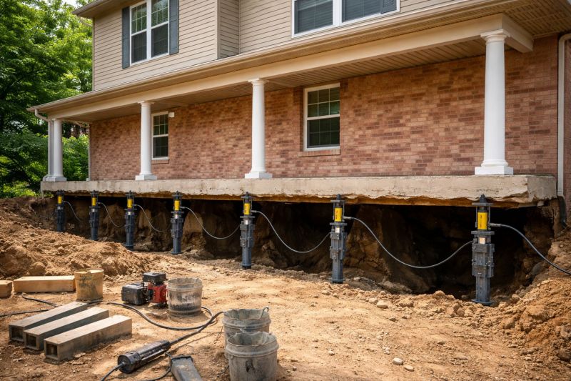 Foundation Jacking in Rhome, TX