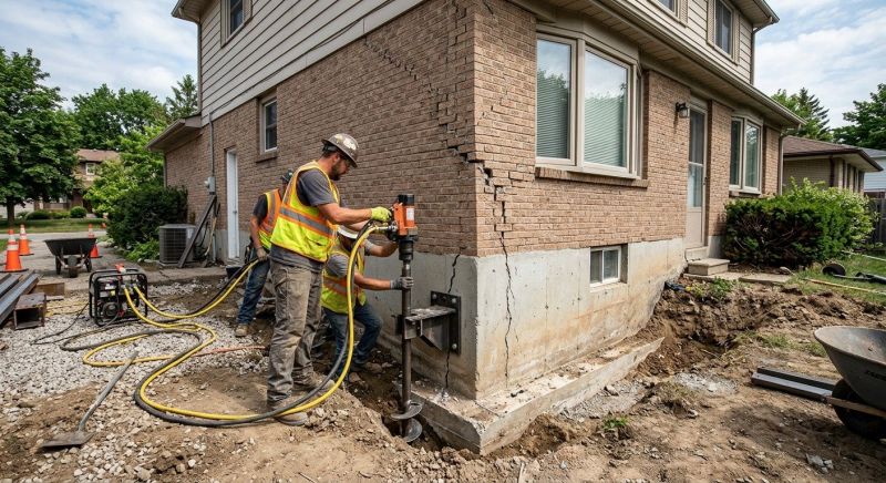 Foundation Lifting in Argyle, TX