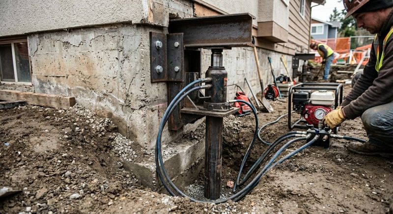 Foundation Lifting in Arlington, TX