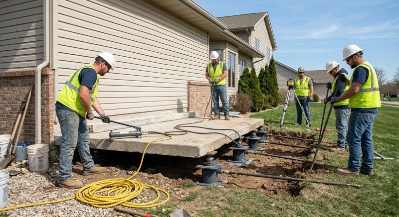 Foundation Lifting in Burleson, TX