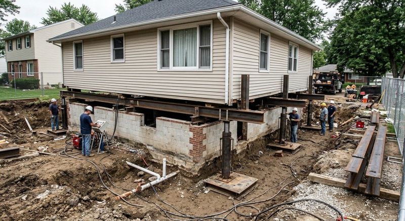 Foundation Lifting in Cedar Hill, TX
