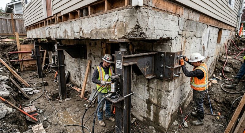 Foundation Lifting in Crowley, TX