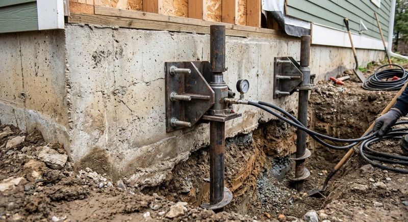 Foundation Pier Leveling in Tarrant County, TX