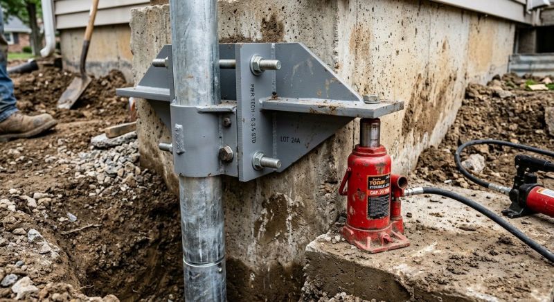 Foundation Pier Leveling in Tarrant County, TX