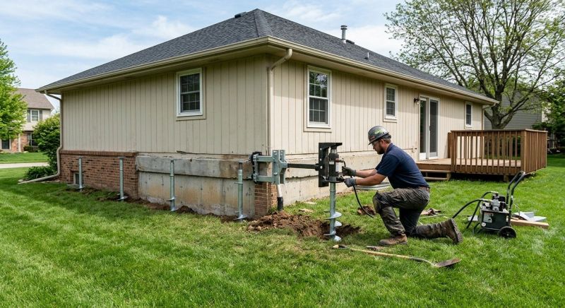 Foundation Raising in Mansfield, TX