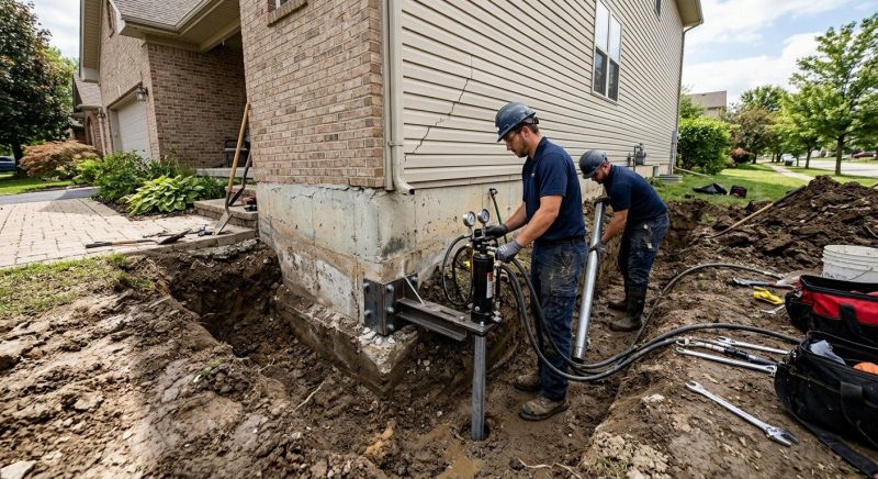 Foundation Settlement Repair in Tarrant County, TX