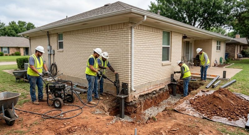 Foundation Stabilizing in Burleson, TX