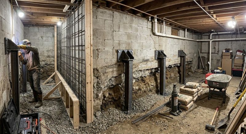 Foundation Stabilizing in Burleson, TX