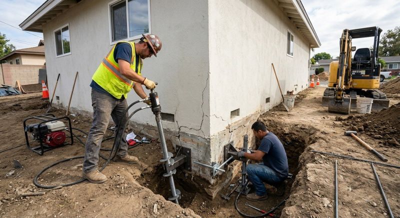 Foundation Stabilizing in Denton County, TX