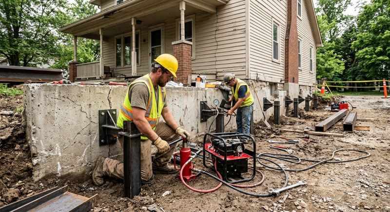 Foundation Stabilizing in Denton County, TX