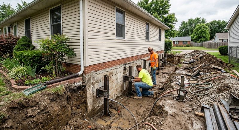 Foundation Stabilizing in Justin, TX