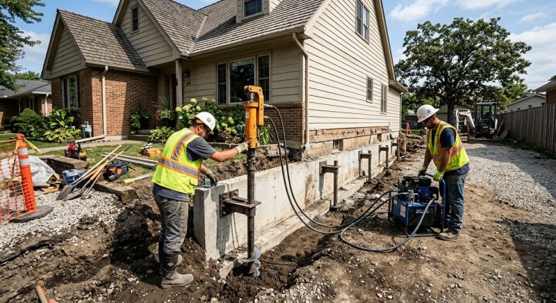 Foundation Stabilizing in Tarrant County, TX