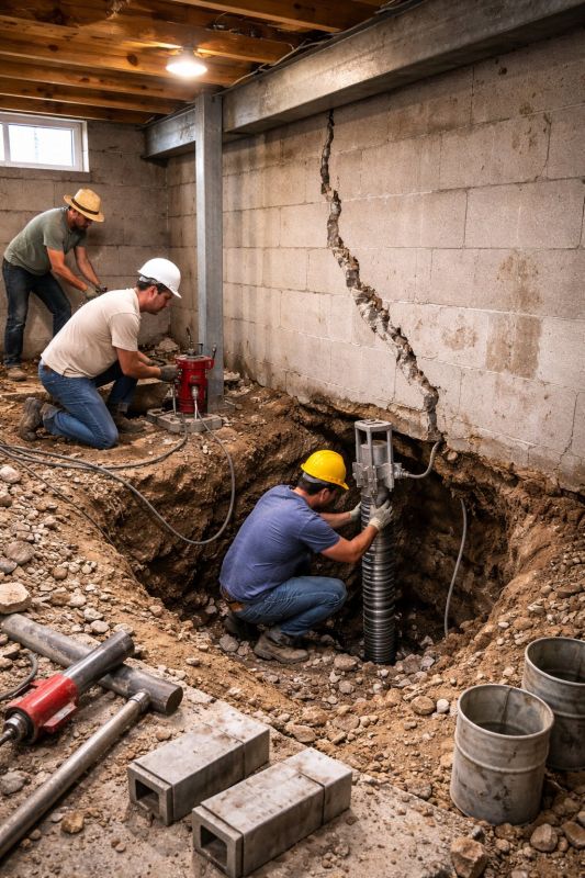 Foundation Structural Repair in Irving, TX
