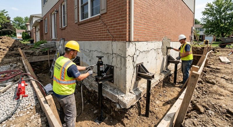 Foundation Structural Repair in Johnson County, TX