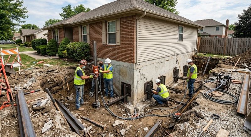 Foundation Structural Repair in Lewisville, TX