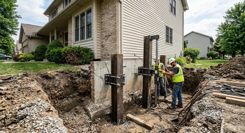 Foundation Underpinning in Tarrant County, TX