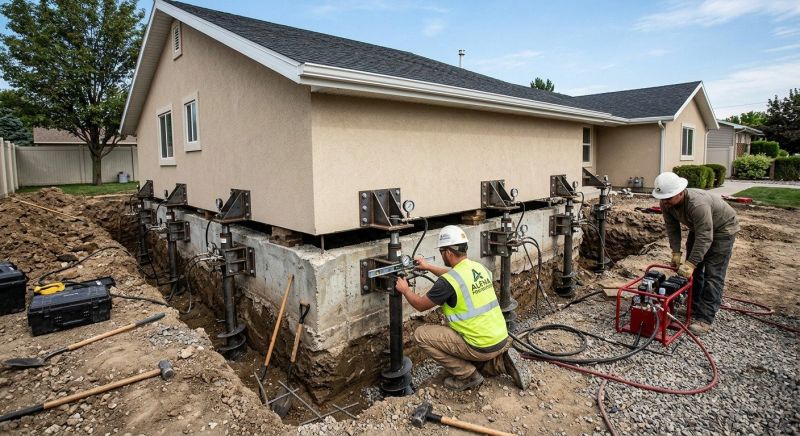 Home Foundation Leveling in Arlington, TX