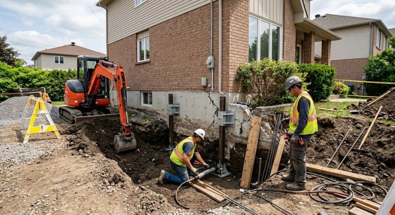 House Foundation Repair in Burleson, TX