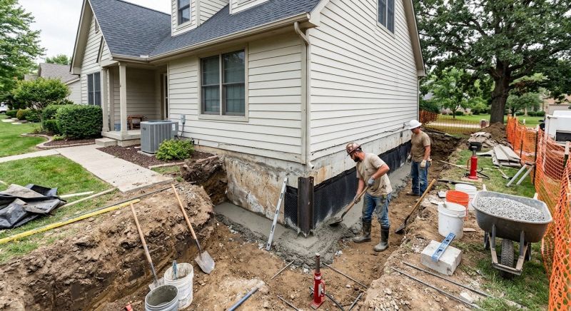 House Foundation Repair in Euless, TX