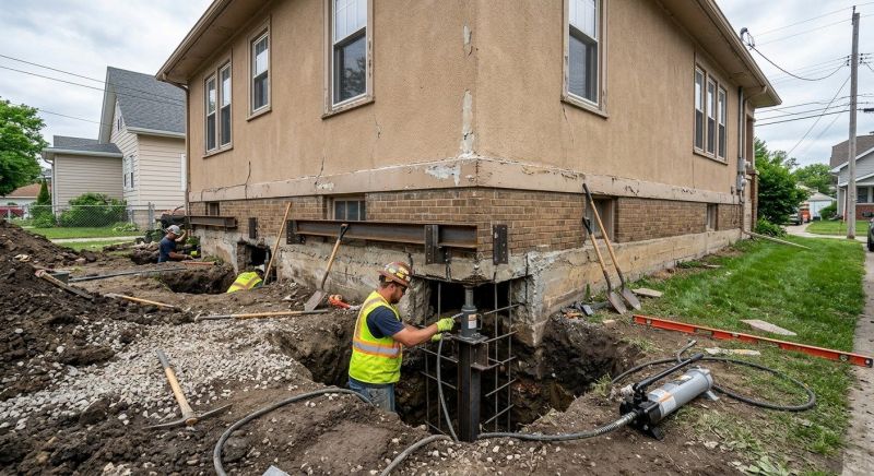 House Underpinning in Tarrant County, TX