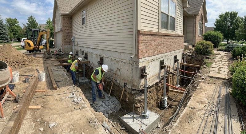 House Underpinning in Tarrant County, TX