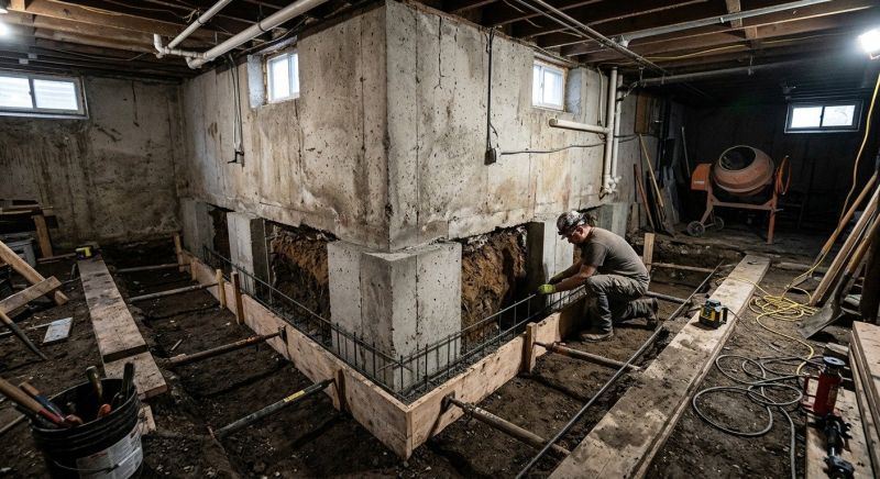House Underpinning in Tarrant County, TX