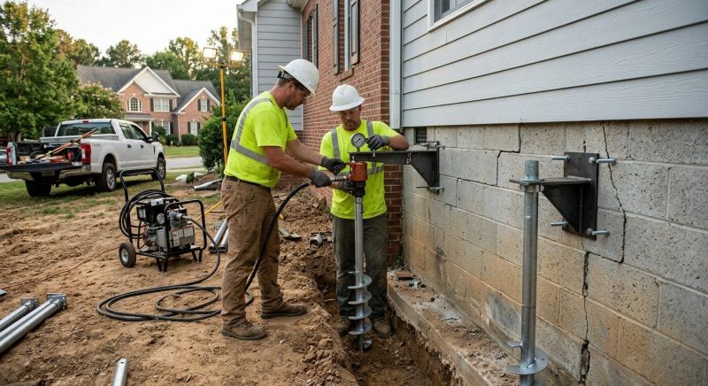 Piering Service in Tarrant County, TX