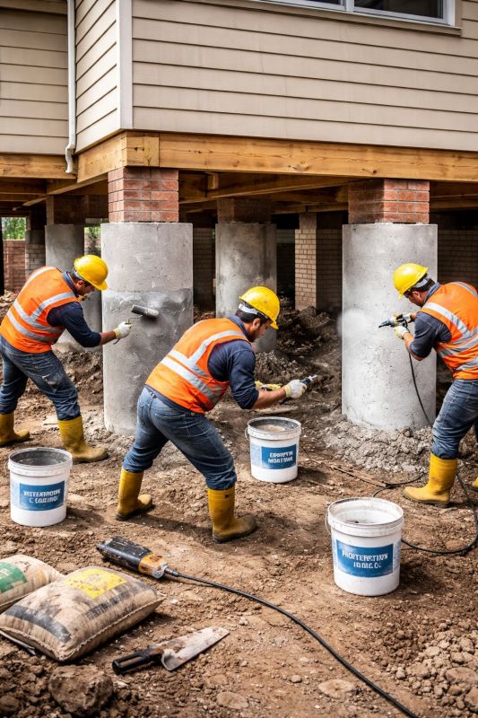 Piling Repair in Flower Mound, TX